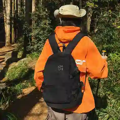 醇龙 港风运动休闲百搭书包轻便学生大容量登山超轻旅游背包 尼龙 双肩包 女款 多色