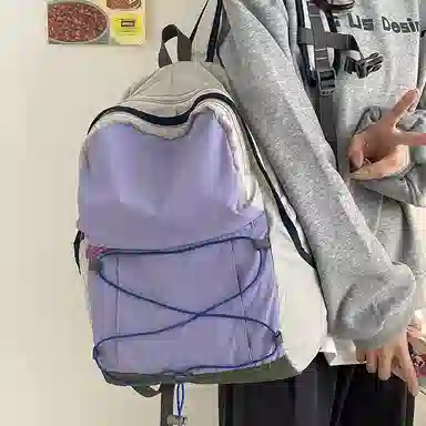 醇龙 轻便外出春游徒步爬山旅行骑行运动学生 尼龙 双肩包 男女通用 多色