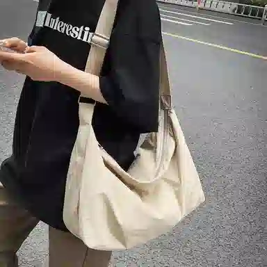 醇龙 日系大容量百搭时尚轻便通勤简约 单肩包 尼龙 男女通用 多色