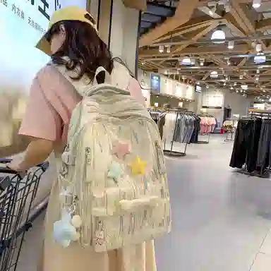 醇龙 百搭简约大容量减负旅行 双肩包 尼龙 女款 多色