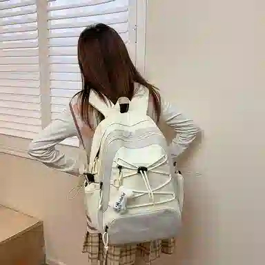 醇龙 简约百搭潮流时尚 尼龙 双肩包 男女同款情侣款 多色