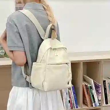 醇龙 时尚简约轻便百搭旅行背包旅游 尼龙 双肩包 常规 男女同款情侣款 多色