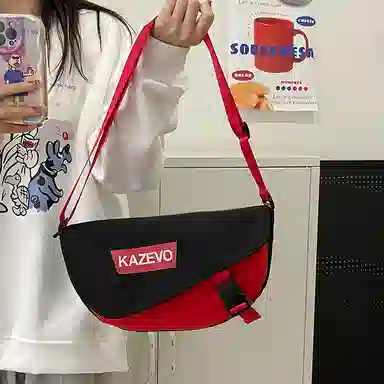 醇龙  尼龙 男女通用 日韩运动休闲 手提单肩斜挎包 多色