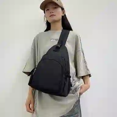 醇龙 尼龙 男女通用 多色 轻便多功能 单肩包
