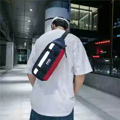 醇龙 运动多功能防水撞色轻便百搭 牛津布 腰包 男女同款情侣款 多色