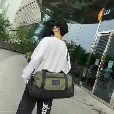 醇龙 大容量 干湿分离 尼龙 旅行包 男女同款情侣款 多色