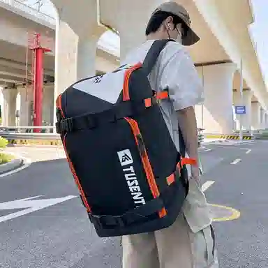 醇龙  大容量运动短途旅行多功能学生 牛津布 双肩包 男女同款情侣款 多色