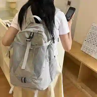 醇龙  轻便机能徒步休闲登山学生运动出游骑行 书包双肩包 尼龙 男女同款情侣款 多色