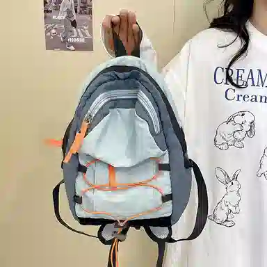 醇龙 轻便外出春游徒步爬山旅行骑行运动学生 尼龙 双肩包 男女通用 多色