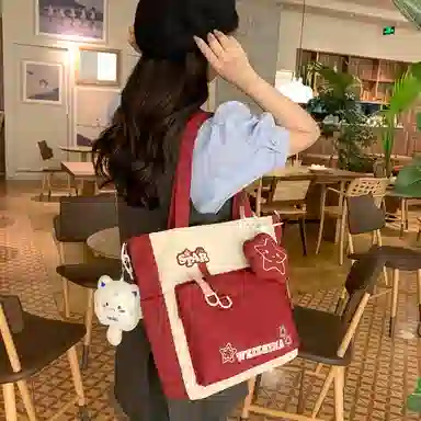 醇龙 学生补习上课大容量 单肩包斜挎包 尼龙 男女通用 多色