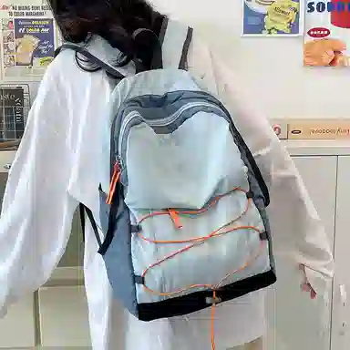 醇龙 轻便外出春游徒步爬山旅行骑行运动学生 尼龙 双肩包 男女通用 多色