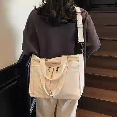 醇龙 大容量百搭通勤时尚潮流 尼龙 托特包单肩包 常规 男女同款情侣款 多色