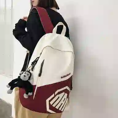 醇龙 简约大容量时尚百搭通勤学生 尼龙 双肩包 常规 男女同款情侣款 多色