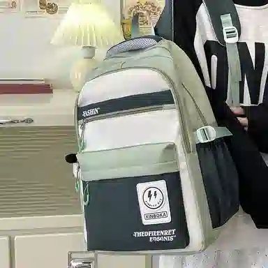 醇龙 男女通用 多色 尼龙 双肩包 大容量拉链开合休闲百搭