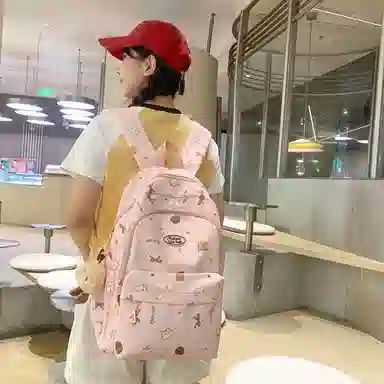 醇龙 时尚简约 尼龙 双肩包 女款 多色