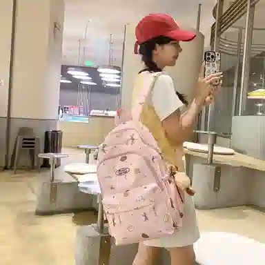 醇龙 时尚简约 尼龙 双肩包 女款 多色