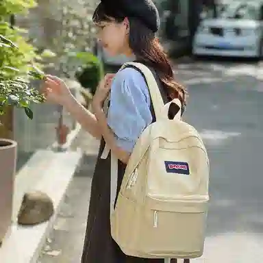 醇龙 简约韩版休闲百搭旅行 双肩包 尼龙 男女通用 多色