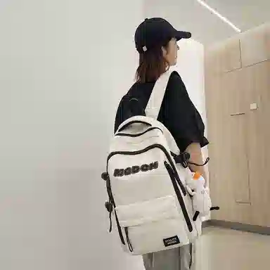 醇龙  学生韩版减负时尚休闲大容量旅行 背包双肩包  尼龙 男女同款情侣款 多色