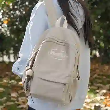 醇龙 复古轻便时尚简约百搭 尼龙 双肩包 女款 多色