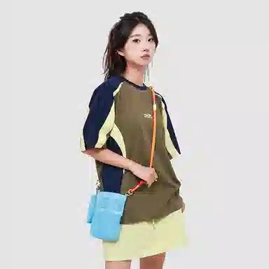 醇龙 网面设计轻便镂空透气 尼龙 斜挎包 女款 多色