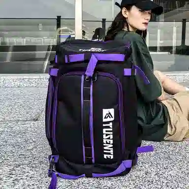 茵初 撞色多功能潮流 牛津布 背包双肩包 男女同款情侣款 多色