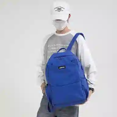 醇龙 简约大容量防水潮牌简约电脑 双肩包 牛津布 男女同款情侣款 多色