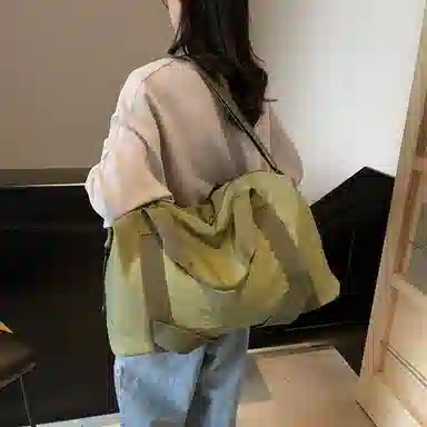 醇龙 时尚轻便大容量手提出差行李包短途旅游衣物收纳包 尼龙 旅行包 男女同款情侣款 多色