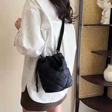 醇龙 抽绳运动背包旅行简易健身轻便篮球口袋 尼龙 手提包 女款 多色