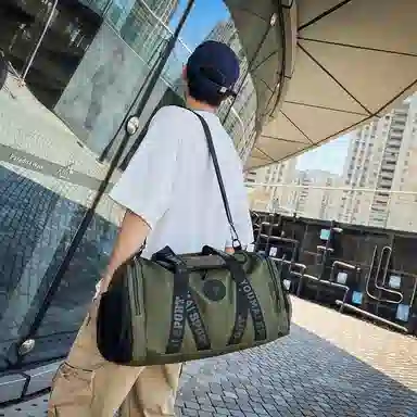 醇龙 干湿分离 多用 牛津布 单肩包 男女同款情侣款 多色