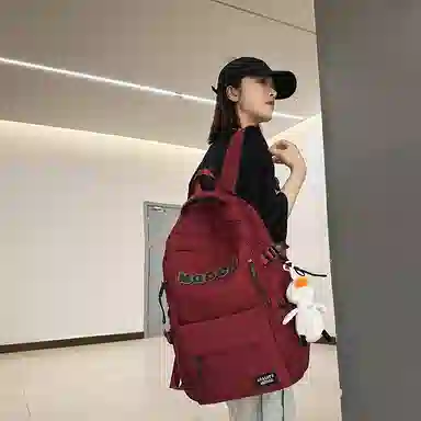 醇龙  学生韩版减负时尚休闲大容量旅行 背包双肩包  尼龙 男女同款情侣款 多色