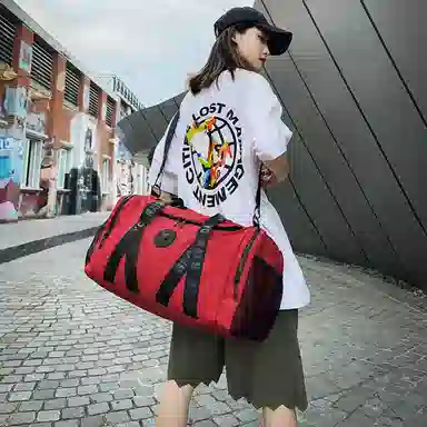 醇龙 干湿分离 多用 牛津布 单肩包 男女同款情侣款 多色