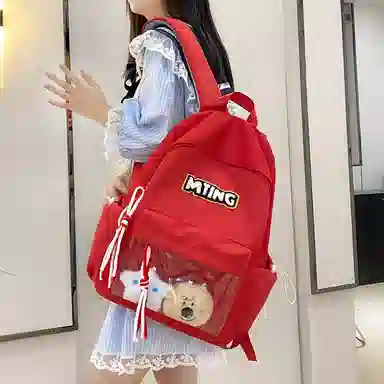 醇龙  尼龙男女通用多色时尚旅游轻便大容量双肩包