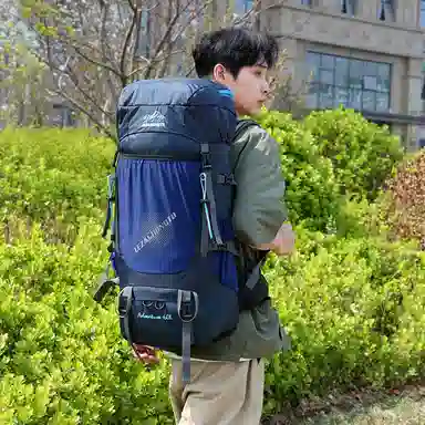 醇龙  大容量户外运动耐磨登山徒步露营 防泼水面料 双肩包 男女同款情侣款 多色