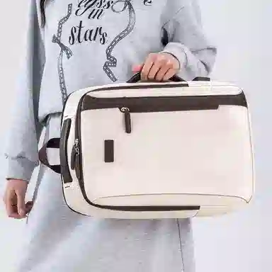 醇龙 时尚大学可登机行李旅行背包 尼龙 双肩包 男女同款情侣款 多色