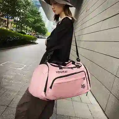 醇龙 干湿分离带独立鞋仓 尼龙 旅行包  男女同款情侣款 多色