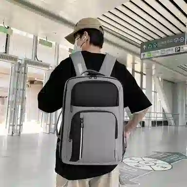 醇龙 牛津布 大容量休闲时尚 双肩包 男女同款情侣款 多色