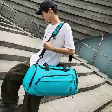 醇龙 简约休闲 多功能 大容量 干湿分离 牛津布 旅行包 男女同款情侣款 多色