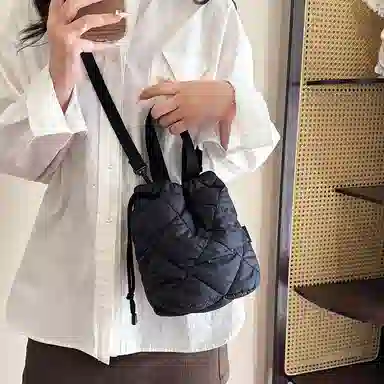 醇龙 抽绳运动背包旅行简易健身轻便篮球口袋 尼龙 手提包 女款 多色