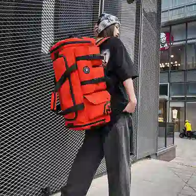 醇龙 大容量多功能干湿分离带独立鞋仓 牛津布 旅行包 男女同款情侣款 黑/黄/灰/白/紫/粉/青绿/桔红