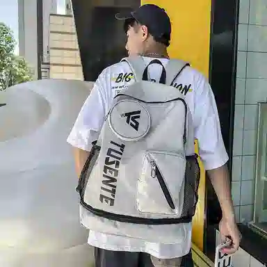 茵初 大容量旅行羽毛球拍袋 牛津布 双肩包 男女同款情侣款 多色