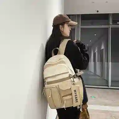 醇龙 大容量高颜值时尚潮流百搭 尼龙 双肩包 常规 男女同款情侣款 多色