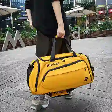 醇龙 简约休闲 多功能 大容量 干湿分离 牛津布 旅行包 男女同款情侣款 多色