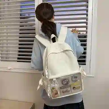 醇龙 二次元卡通 尼龙 双肩包 女款 多色