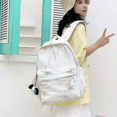 醇龙 男女通用 多色 牛津布 双肩包 拉链开合大容量休闲