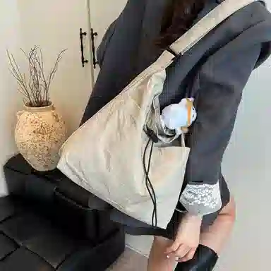 醇龙 简约时尚潮流百搭高级 尼龙布 单肩包 常规 男女同款情侣款 多色