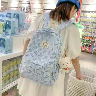 醇龙 高颜值小众设计小清新时尚 尼龙 双肩包 女款 多色