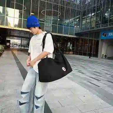 醇龙 多功能大容量时尚简约 尼龙 旅行包 男女同款情侣款 多色