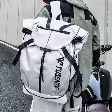 茵初 大容量运动训练篮球背包休闲旅行书包 牛津布 双肩包 常规 男女同款情侣款 多色