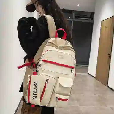 醇龙 大容量高颜值时尚潮流百搭 尼龙 双肩包 常规 男女同款情侣款 多色