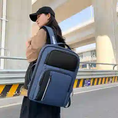 醇龙 牛津布 大容量休闲时尚 双肩包 男女同款情侣款 多色